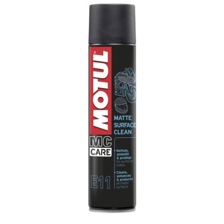 

Очиститель для матовых окрашенных поверхностей MOTUL E11 Matte Surface Clean 0,4л