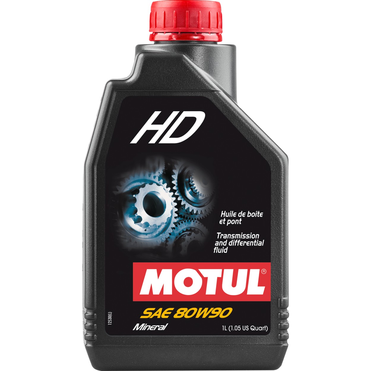 

Трансмиссионное масло MOTUL HD 80W90 минеральное 1 л, HD
