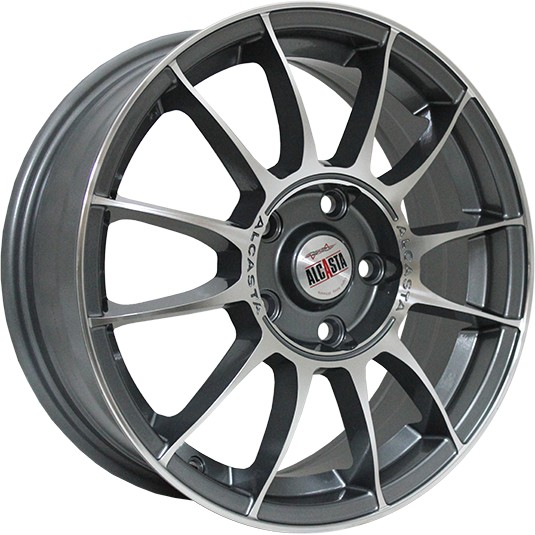 

Литые диски Alcasta M01 6x15/5x100 D57.1 ET38 Серый, M01