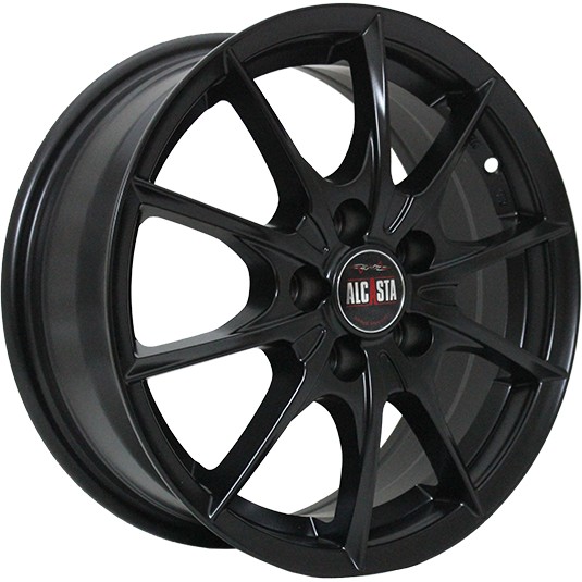 

Литые диски Alcasta M22 6x15/5x105 D56.6 ET39 Черный, M22