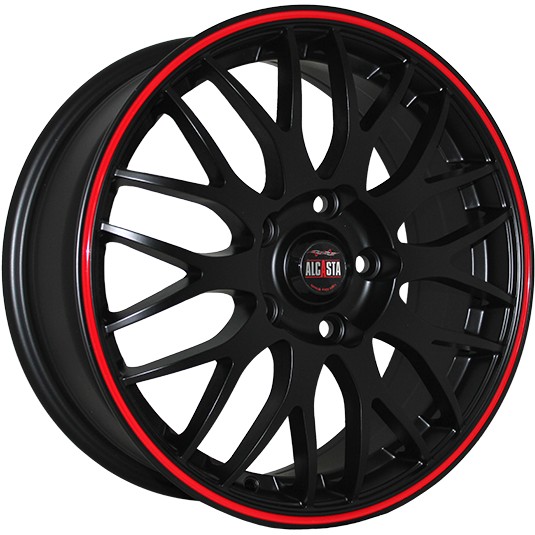 

Литые диски Alcasta M27 6.5x16/5x110 D65.1 ET37 Черный+красный, M27