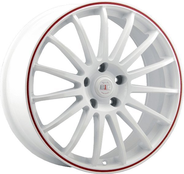 

Литые диски Alcasta M31 5.5x14/4x98 D58.6 ET35 Белый+красный, M31