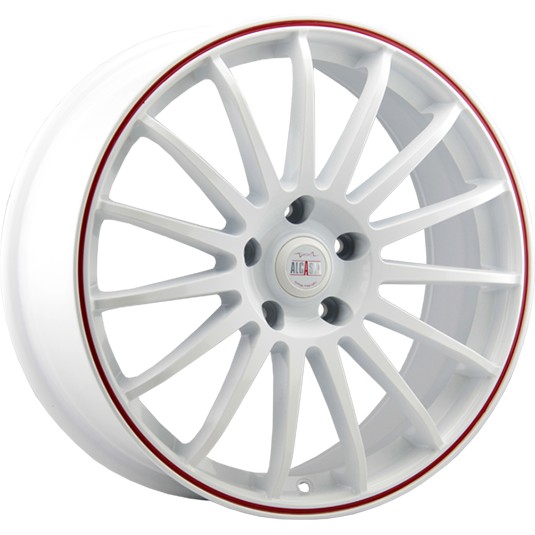 

Литые диски Alcasta M31 5.5x14/4x100 D56.6 ET49 Белый+красный, M31
