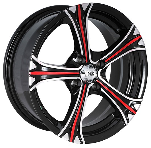 

Литые диски NZ Wheels NZ2003 6.5x15/4x98 D58.6 ET35 Черный+красный, NZ2003