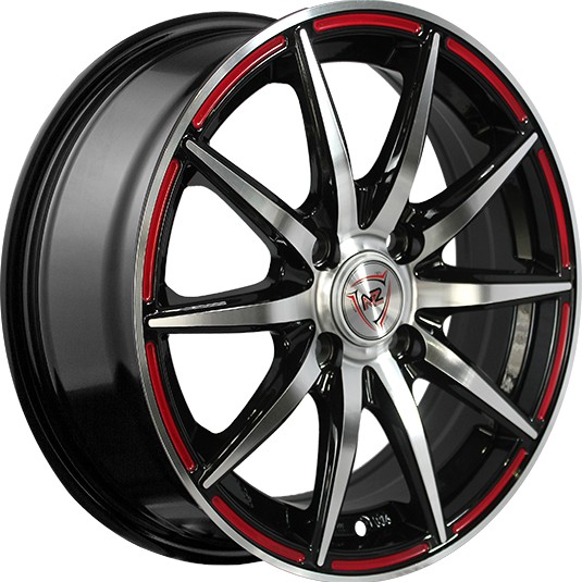 

Литые диски NZ Wheels F-18 6.5x15/4x98 D58.6 ET35 Черный+красный, F-18