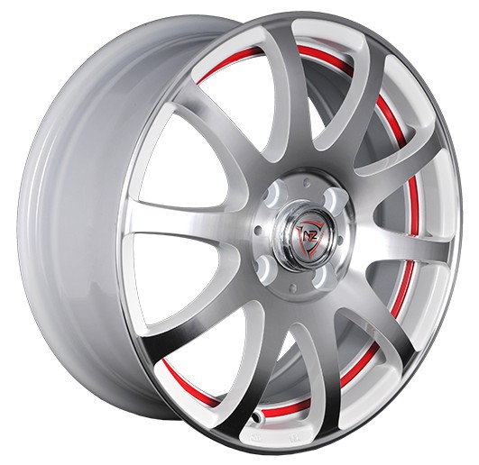 

Литые диски NZ Wheels F-21 6x14/4x100 D56.6 ET49 Белый+красный, F-21