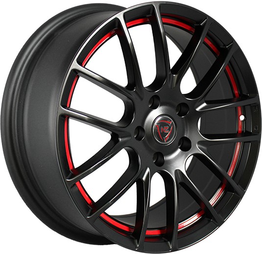 

Литые диски NZ Wheels F-40 6.5x16/5x112 D57.1 ET33 Черный+красный, F-40