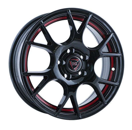 

Литые диски NZ Wheels F-42 6x14/4x98 D58.6 ET35 Черный+красный, F-42