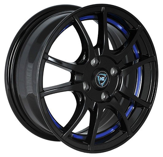 

Литые диски NZ Wheels F-43 6.5x16/5x114.3 D66.1 ET40 Черный+синий, F-43