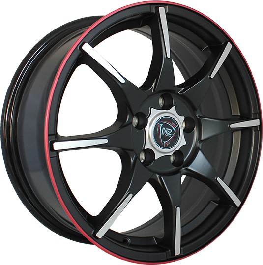 

Литые диски NZ Wheels F-56 6.5x15/5x114.3 D66.1 ET43 Черный+красный, F-56