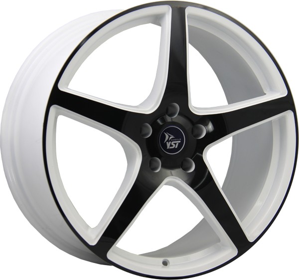 

Литые диски YST X-9 7x18/5x114.3 D64.1 ET50 Белый+черный, X-9