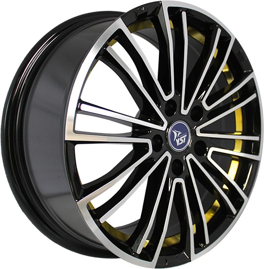 

Литые диски YST X-17 8x18/5x120 D72.6 ET30 Черный+желтый, X-17