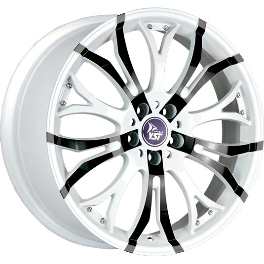 

Литые диски YST X-21 7x17/5x112 D57.1 ET43 Белый+черный, X-21