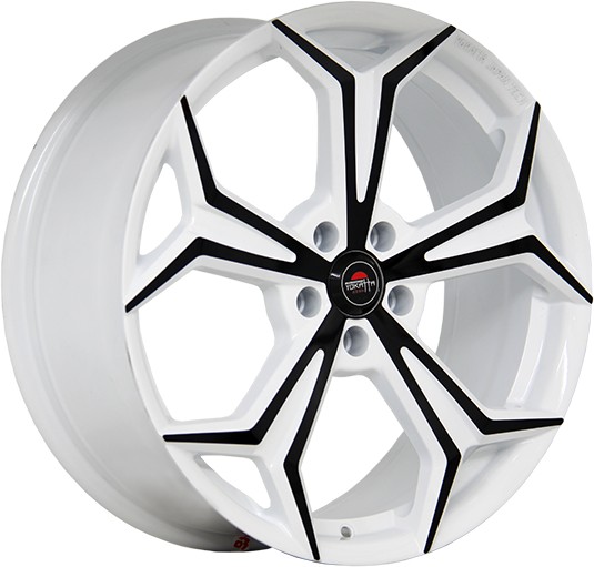 

Литые диски Yokatta MODEL-20 8x19/5x108 D63.3 ET45 Белый+черный, MODEL-20