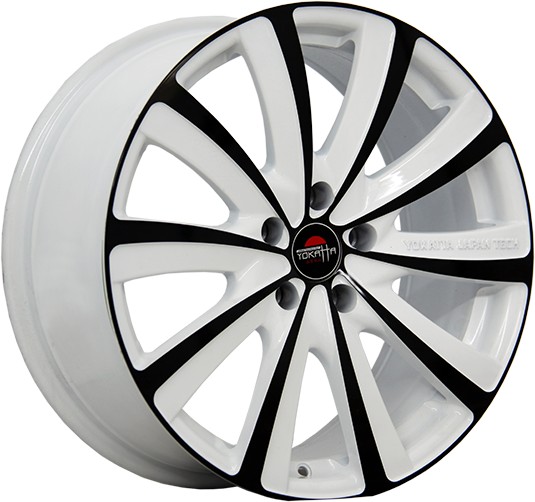 

Литые диски Yokatta MODEL-22 6.5x16/4x98 D58.6 ET38 Белый+черный, MODEL-22
