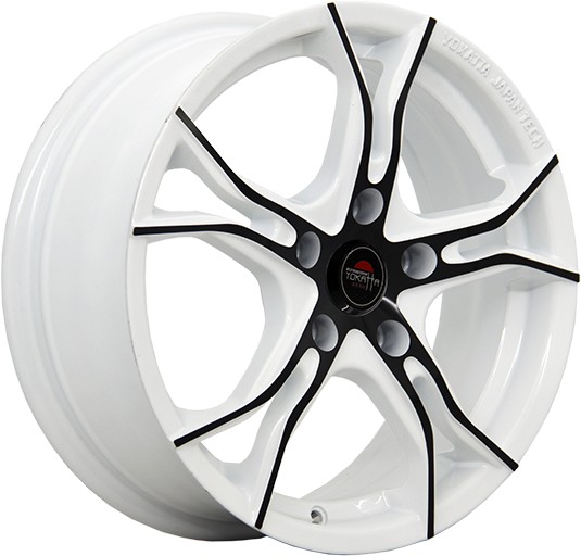 

Литые диски Yokatta MODEL-36 7x17/5x114.3 D66.1 ET40 Белый+черный, MODEL-36