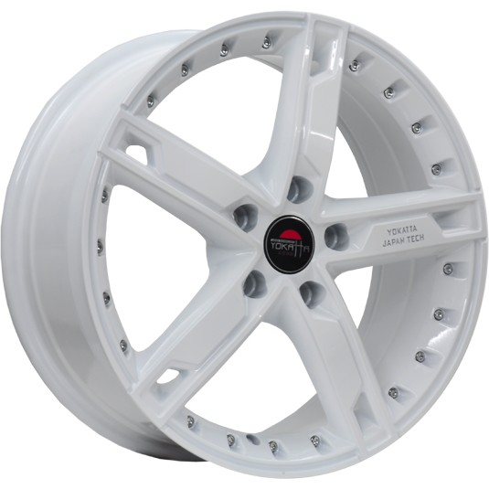 

Литые диски Yokatta MODEL-53 7x17/5x114.3 D60.1 ET45 Белый, MODEL-53
