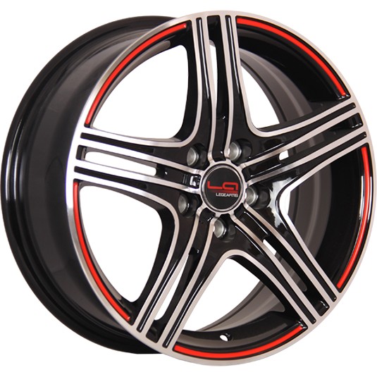 

Литые диски LegeArtis GN526 6.5x15/5x105 D56.6 ET39 Черный+красный, GN526