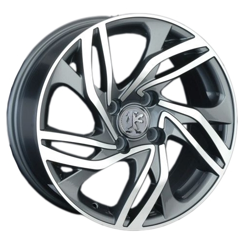 

Литые диски Replica TD PG46 7x16/4x108 D65.1 ET29 Графит, TD PG46