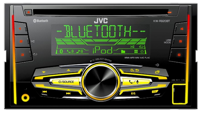 

Автомагнитола JVC KW-R920BT