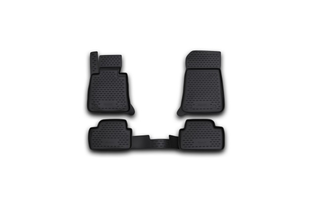 

Коврики в салон Autofamily для BMW 1 5D E87 2004-2011 текстиль черные 4 шт.