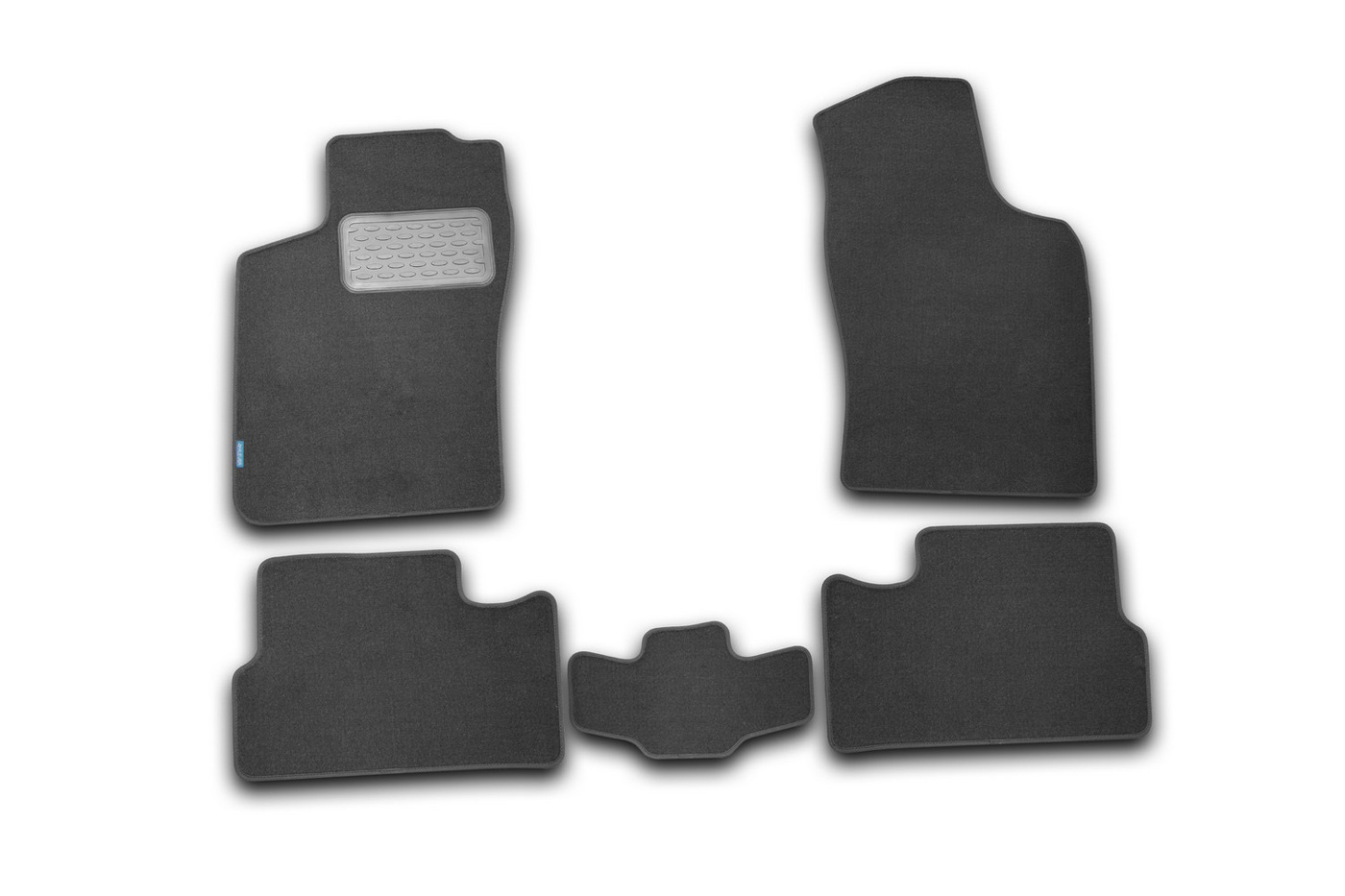 

Коврики в салон Autofamily для DAEWOO Nexia 2008 > текстиль черные 5 шт.