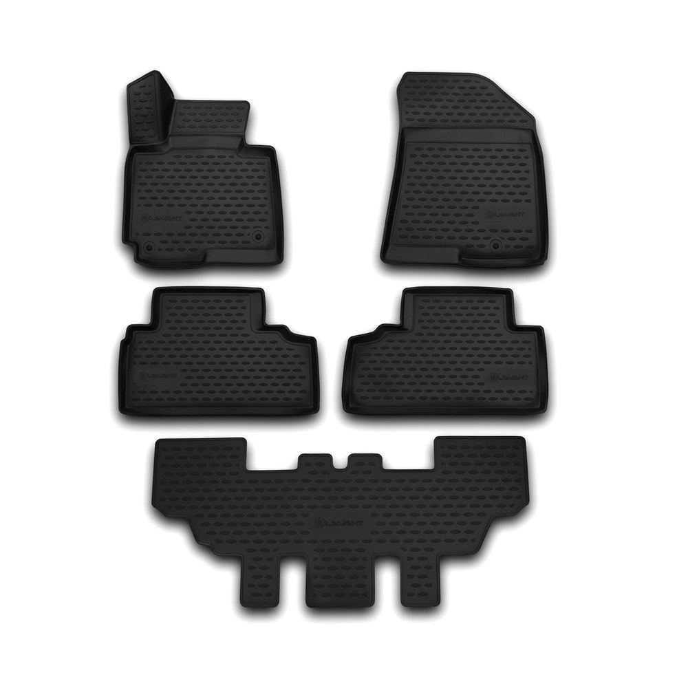 

Коврики 3D в салон Element для KIA Carens 2013 > полиуретан черные 5 шт.