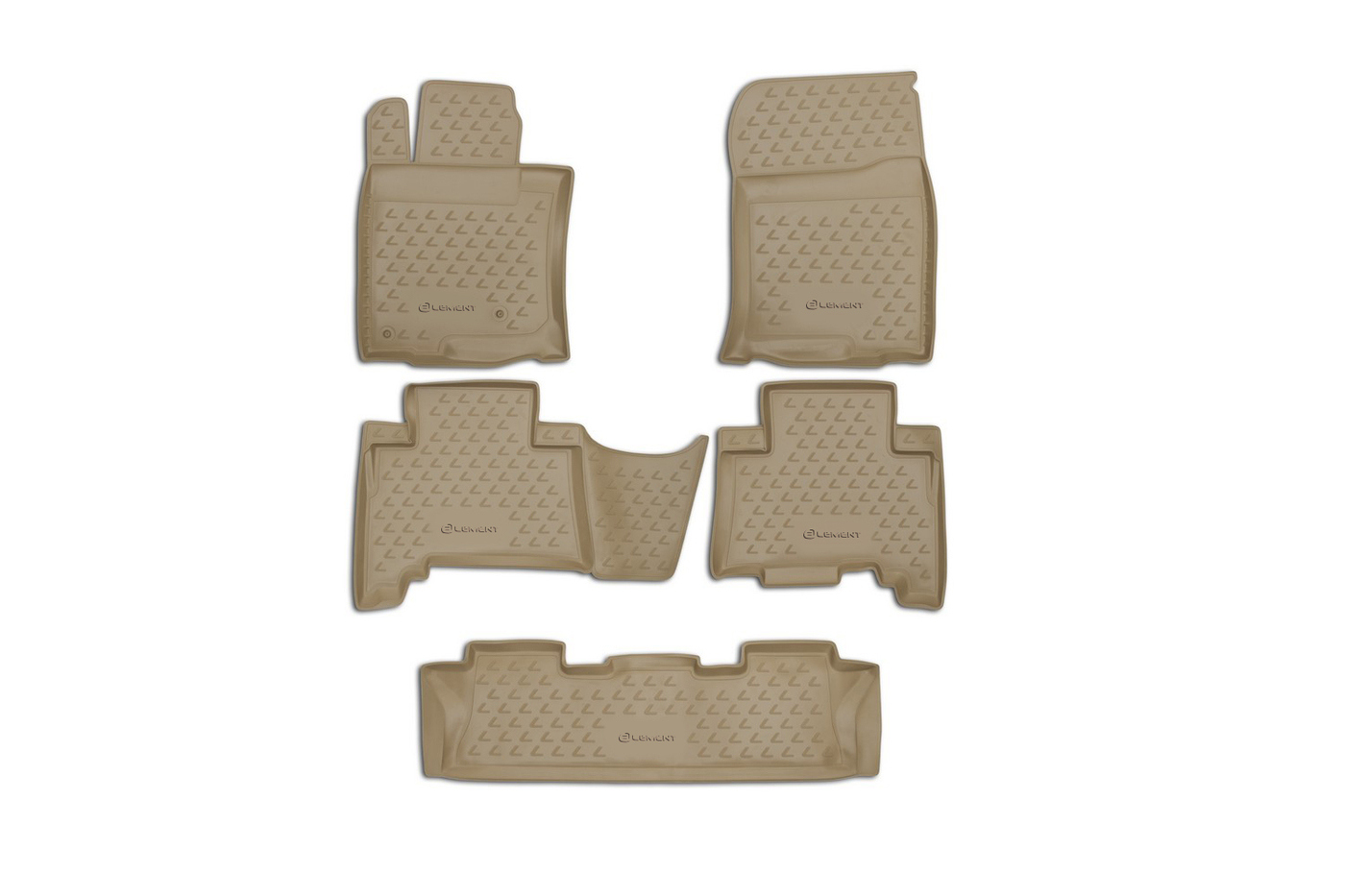 

Коврики в салон Element для LEXUS GX460 2010 > полиуретан бежевые 5 шт.