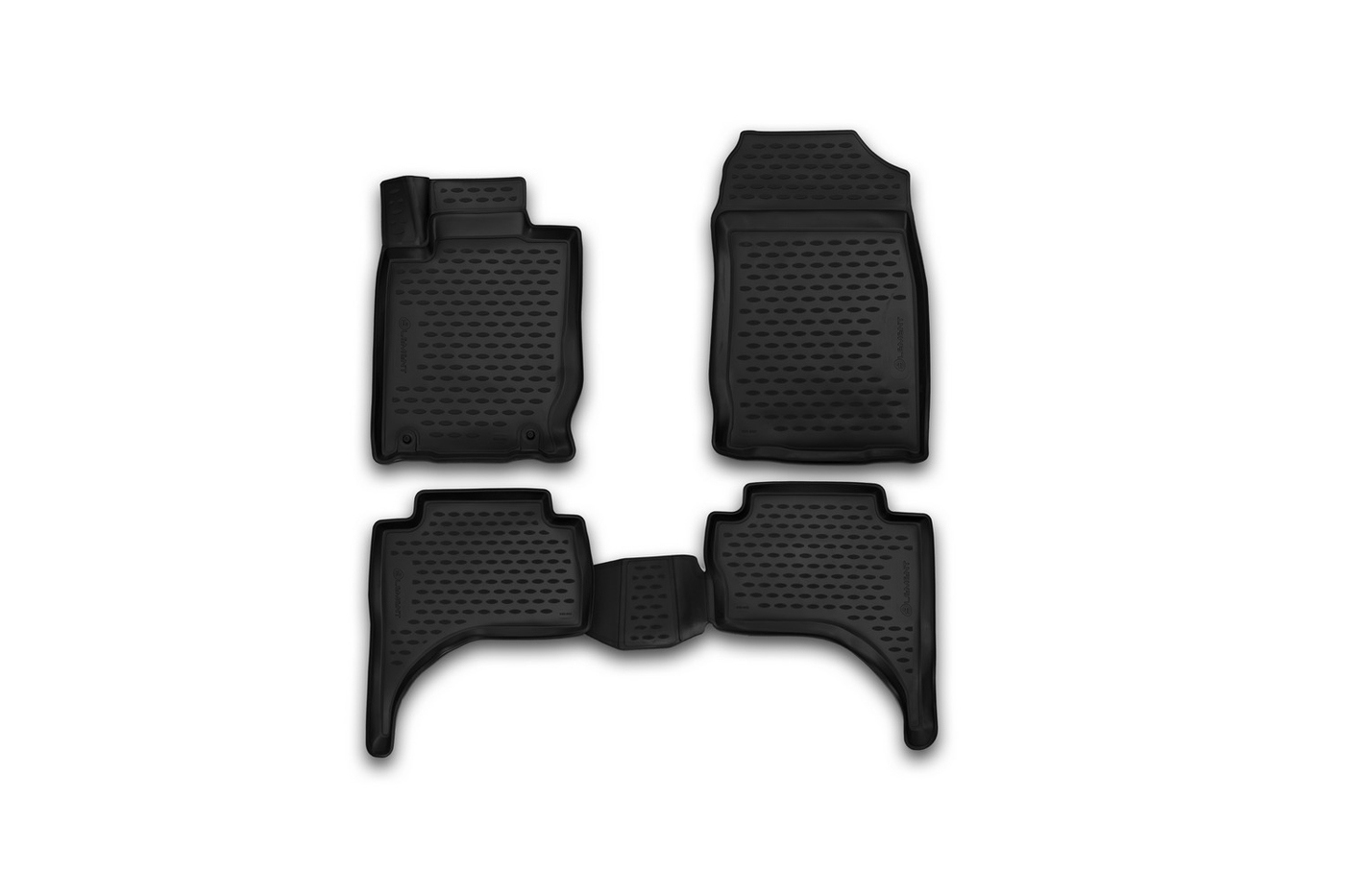 

Коврики 3D в салон Element для MITSUBISHI L200 2015 эконом полиуретан черные 4 шт.