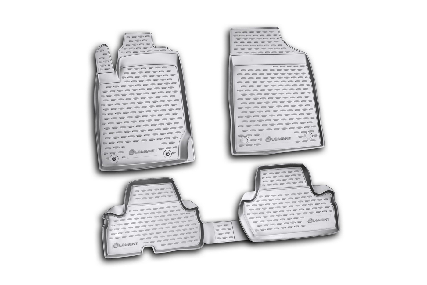 

Коврики в салон Element для MITSUBISHI L-200 2D 2010-2015 полиуретан черные 4 шт.