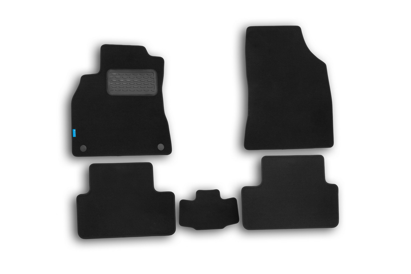 

Коврики в салон Autofamily для RENAULT Fluence 2010 > сед. текстиль черные 5 шт.