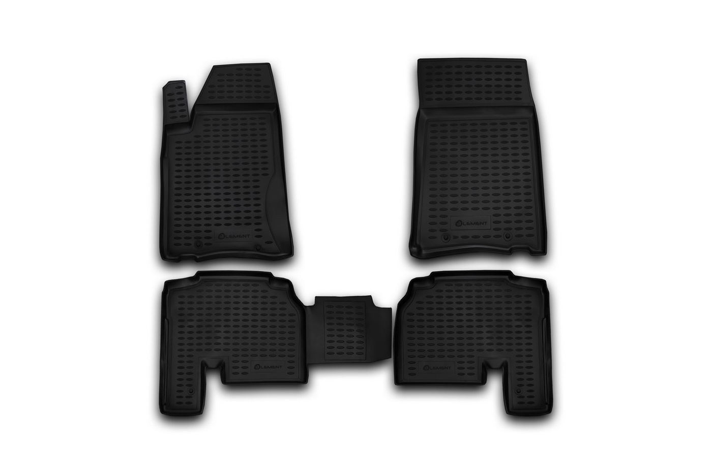 

Коврики в салон Element для SSANG YONG Actyon Sports 2012 > полиуретан черные 4 шт.
