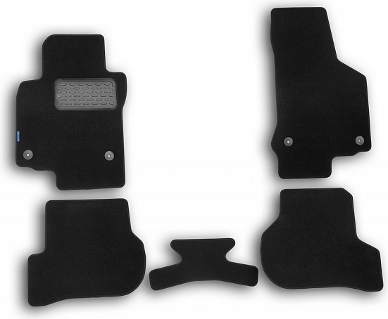 

Коврики в салон Autofamily для VW Jetta V 2005-2011 сед. текстиль черные 5 шт.