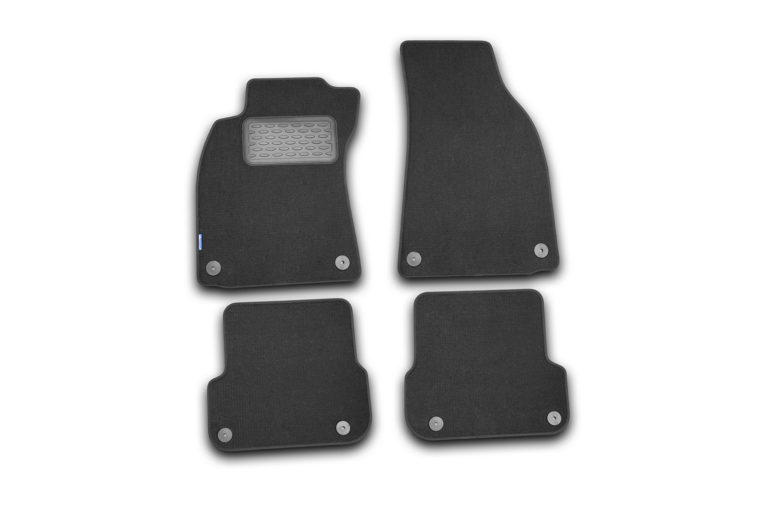 

Коврики в салон Autofamily для TAGAZ Tager 3D 2008 > текстиль черные 5 шт.