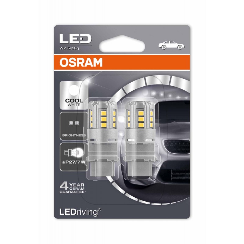 

Светодиодная лампа OSRAM LEDriving - Standard P27/7W 12V 2,5W 6000К белая