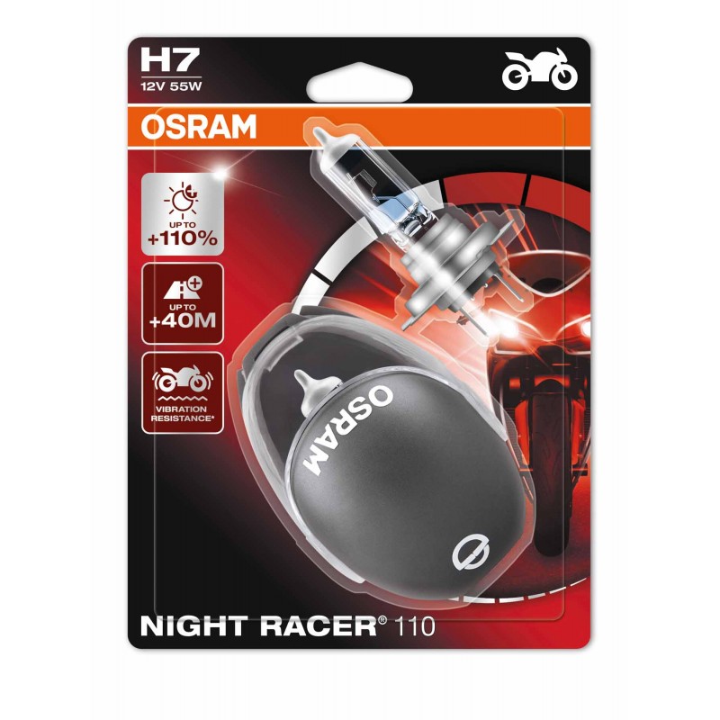 

Галогенная лампа OSRAM NIGHT RACER H7 12V 55W 4000К