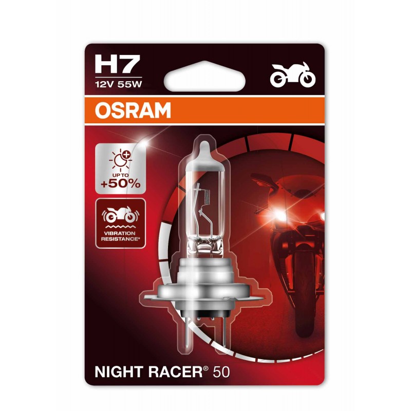 

Галогенная лампа OSRAM NIGHT RACER H4 12V 55W 3200К