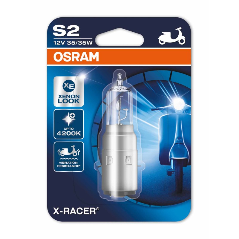 

Лампа накаливания OSRAM X-RACER S2 12V 35W белая