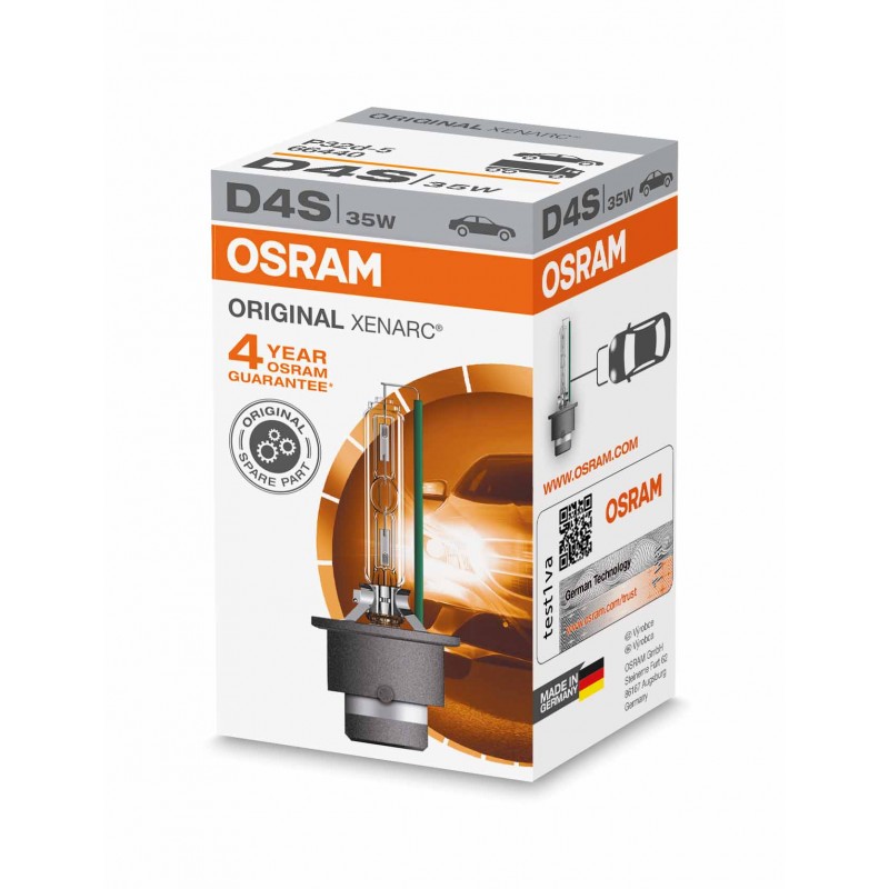

Ксеноновая лампа OSRAM XENARC ORIGINAL D4S 35W 4150K