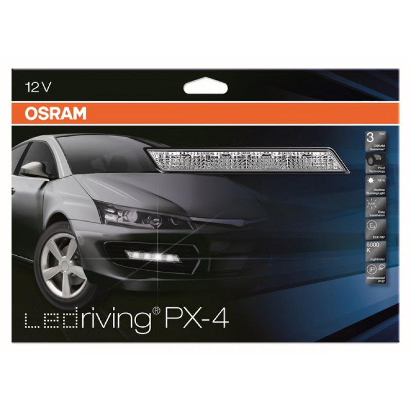 

Дневные ходовые огни OSRAM LEDriving PX-4 4LEDx13,5Вт белые