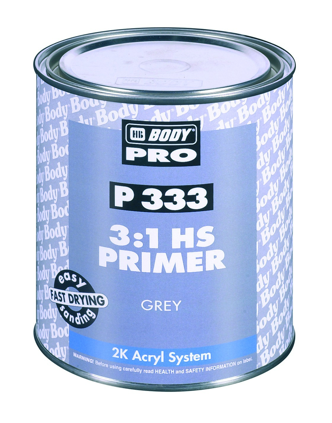 

Грунт-наполнитель Body PRO 333 HS 3+1 2К черный 1л