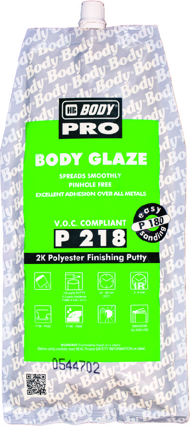 

Шпатлевка Body PRO P218 GLAZE PROLINE 0,6л