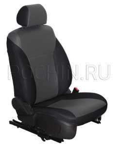 

Чехлы Почин ПОЧИН Chevrolet Cruze экокожа cерые, ПОЧИН