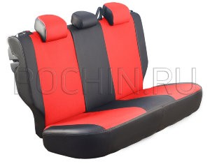 

Чехлы Почин Citroen C4 PICASSO экокожа красные