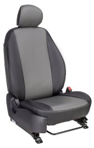 

Чехлы Почин "Лима" Fiat Ducato/Peugeot Boxer экокожа cерые, Лима