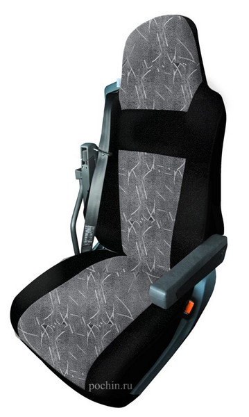 

Чехлы Почин Mercedes AXOR 2011 флок черно-cерые