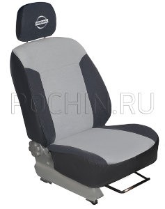 

Чехлы Почин Лима Nissan Almera Classic велюр cерые