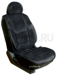 

Чехлы Почин Трио Chevrolet Niva 2014 жаккард кож.зам. cерые