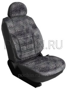 

Чехлы Почин Трио Volkswagen Golf III жаккард кож.зам. cерые