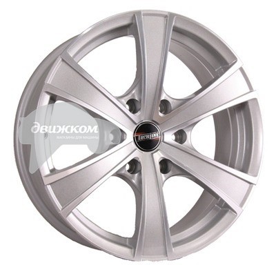 

Литые диски Tech Line 712 6,5х17/5х105 D56,6 ET40 Silver, 712